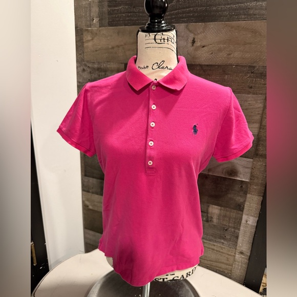 Polo by Ralph Lauren Pink Women's Top - Picture 1 of 5